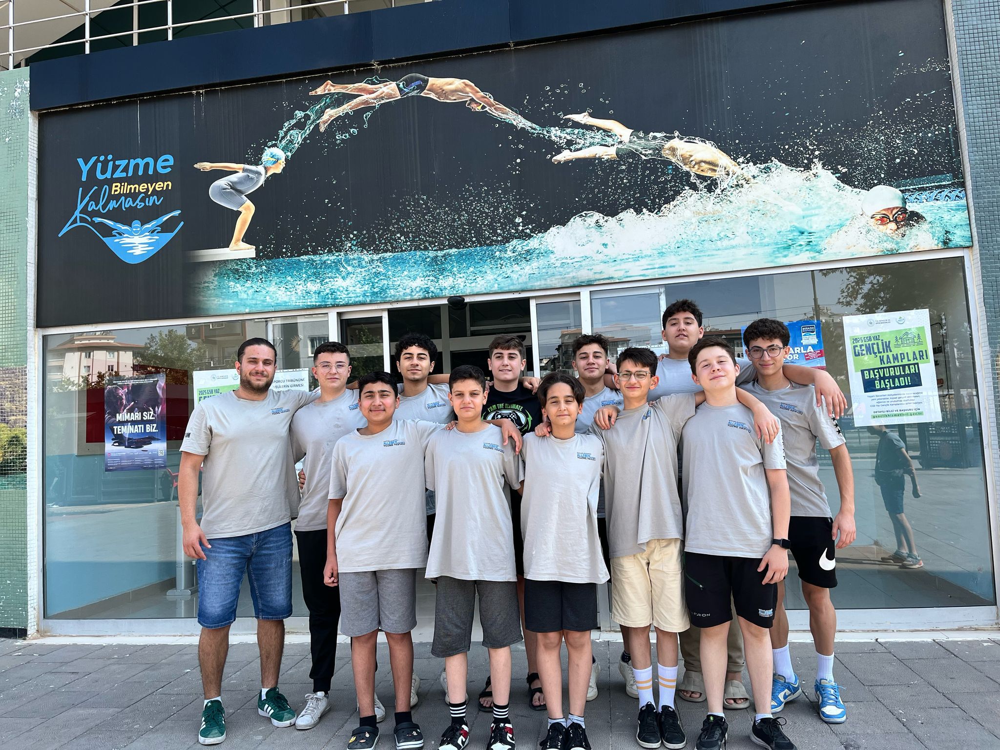U-16 Kadınlar ve U-16 Erkekler Sutopu İl Birinciliği ve Anadolu Yıldızlar Ligi (Analig) Seçmeleri