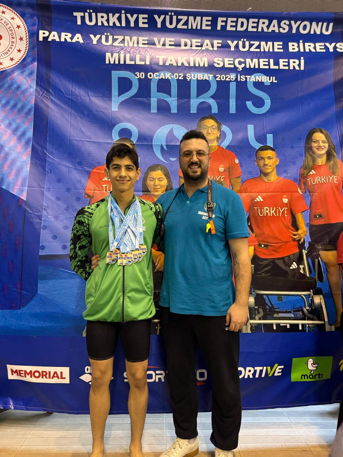 Para Yüzme ve Deaf Yüzme Bireysel Milli Takım Seçmeleri